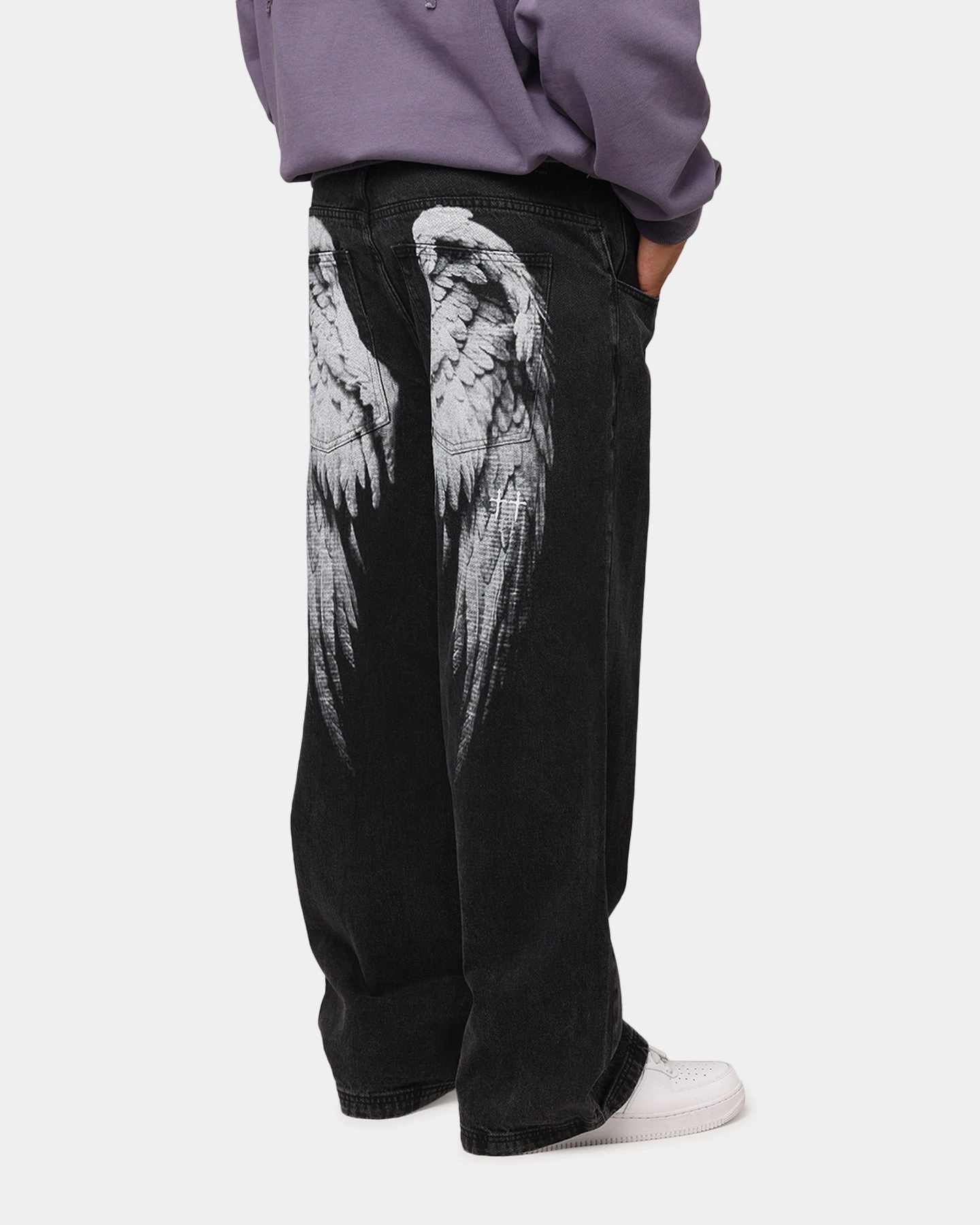 Outfit Mood Saint Morta Amplus Afterlife Jeans Black Shadow