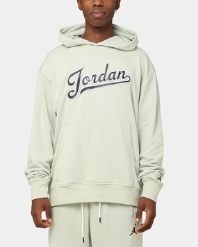 Return - on - investment - high Gusseted Underarms Jordan Flight MVP Fleece Pullover Hoodie Seafoam