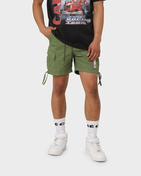 Carre Utilitaire Cargo Short Khaki Green Unique Piece Hot Weather