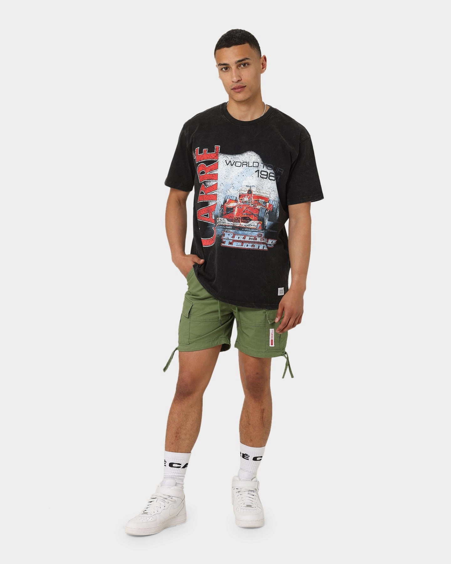 Carre Utilitaire Cargo Short Khaki Green UPF Sun Protection