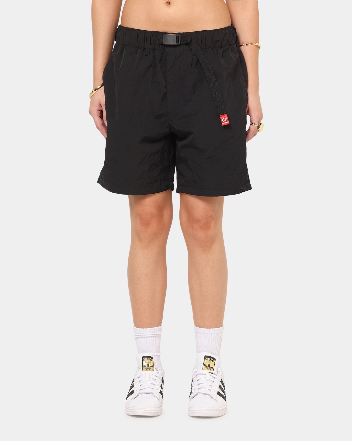 Carre International Shorts Black Water Resistant personalized option