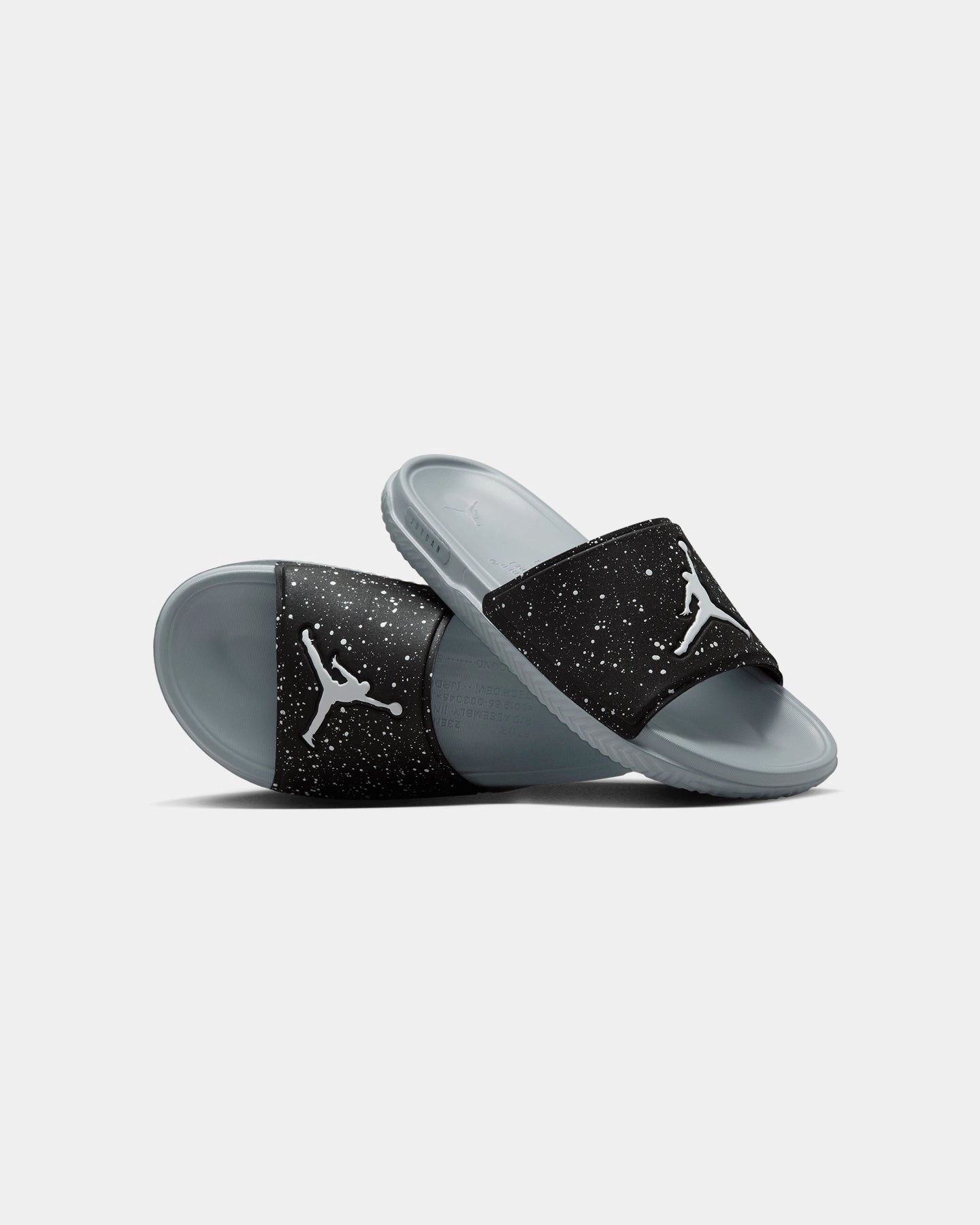 Jordan Jumpman Slides Black/White Chafe Resistant Edges