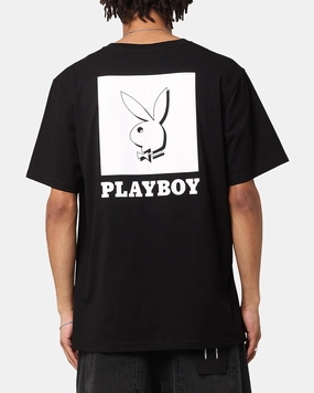 Playboy Solo RHD Icon T-Shirt Black Perfect for Outdoors