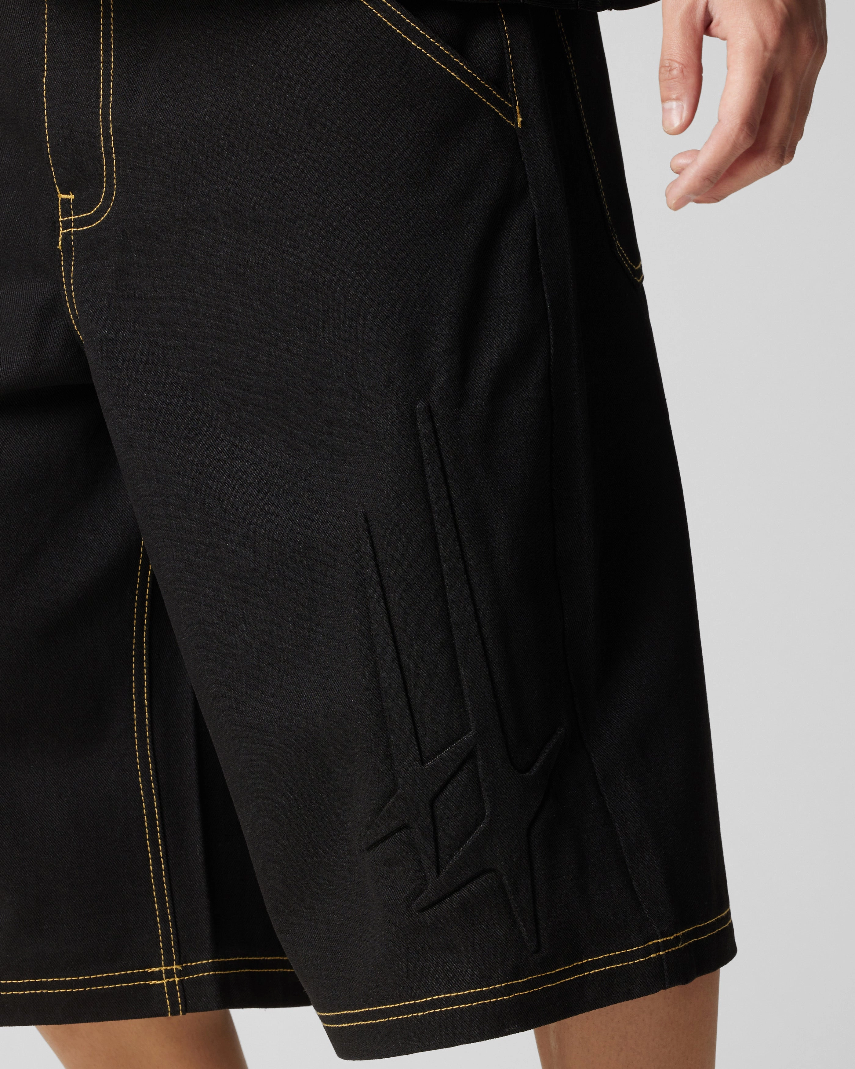 Sport Mood Loiter Star Child Jorts Black