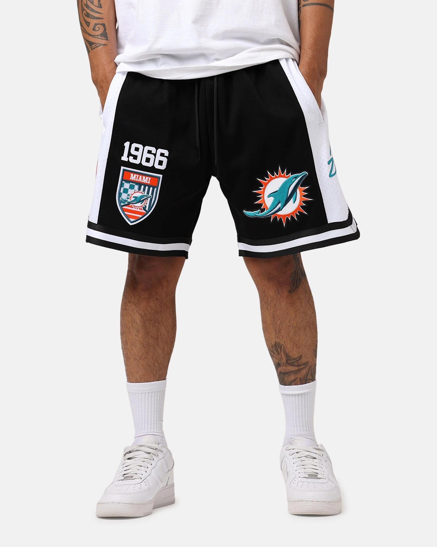 Anti Cling Technology Outdoor Vibe Pro Standard Miami Dolphins Fast Lane Dark 2.0 Shorts Black