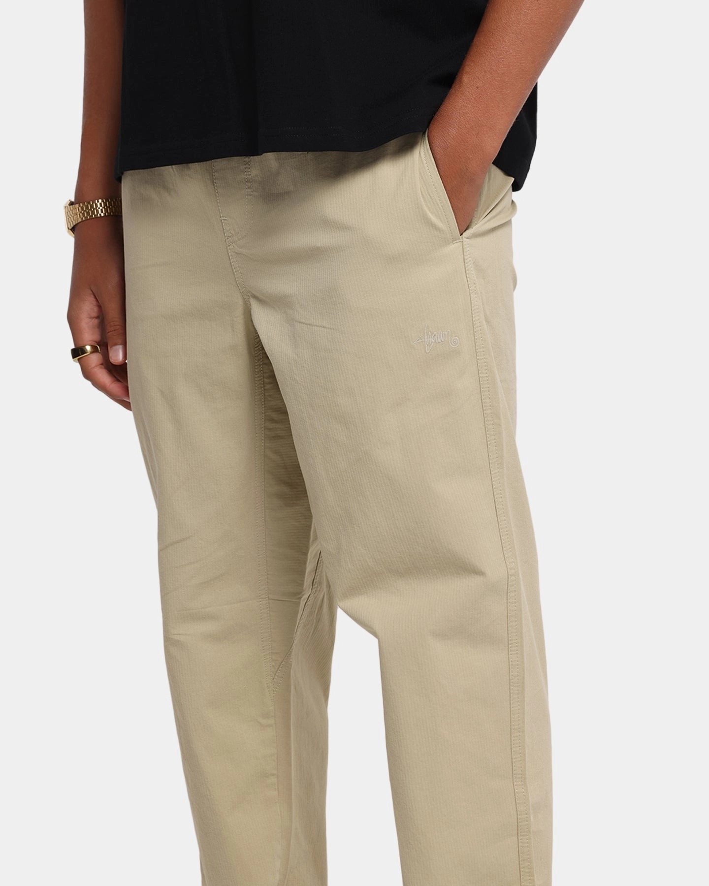 S Double Trial Pant Sand Eco Friendly Dye