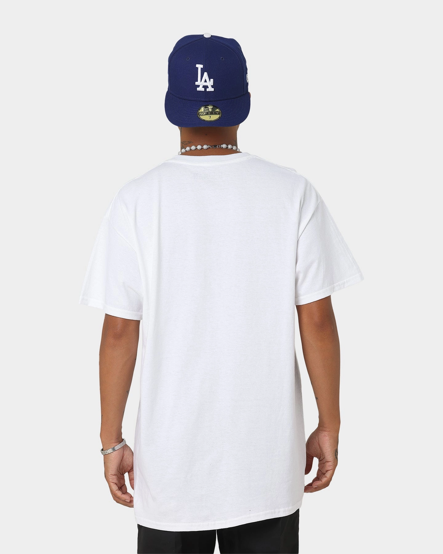 Rodman Brand Broken Glass T-Shirt White Set In Sleeve