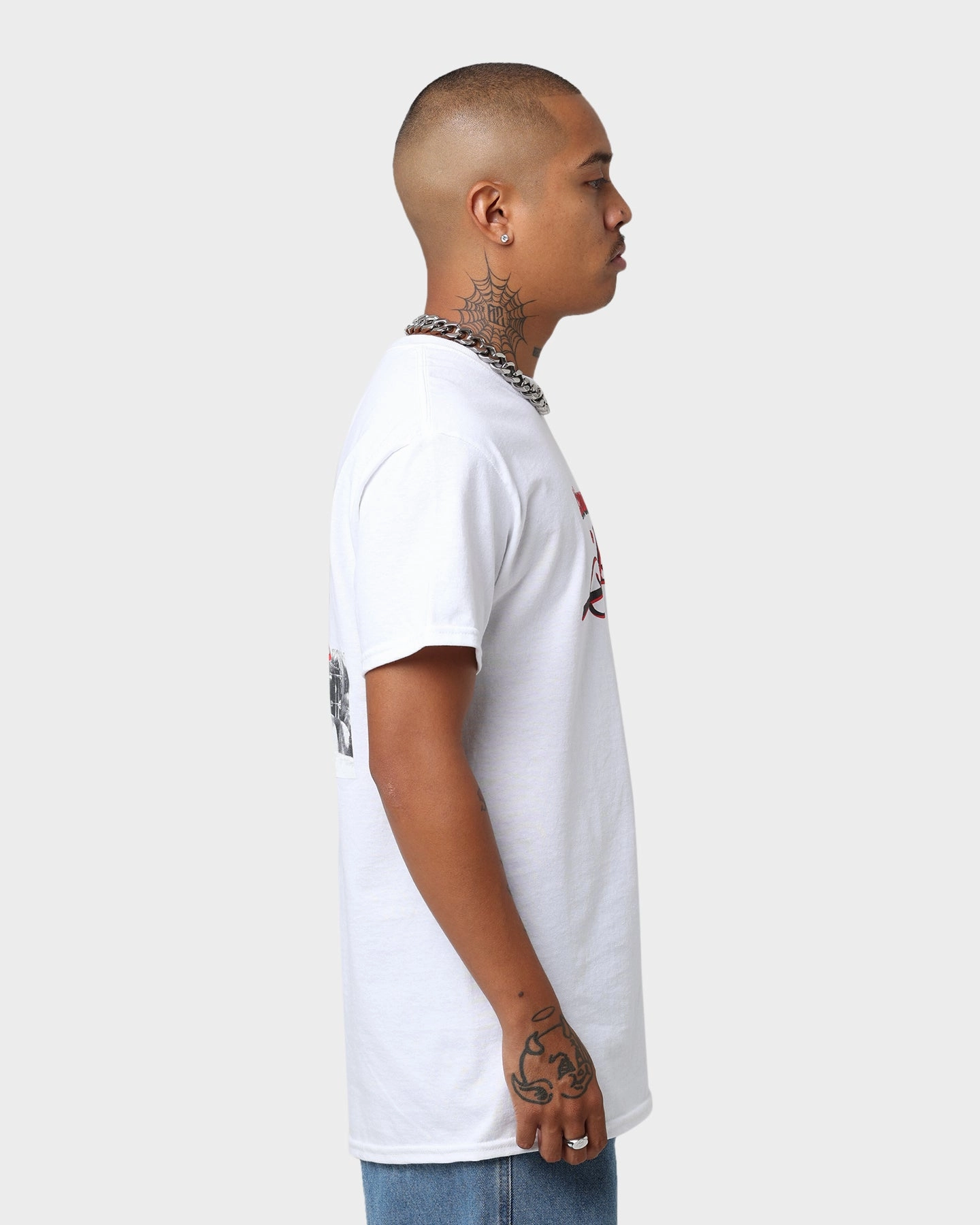 Non Toxic Materials American Thrift X 420 Up In Smoke T-Shirt White