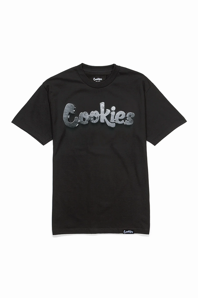 Cookies Solid Short Sleeve Tee Casual Chic