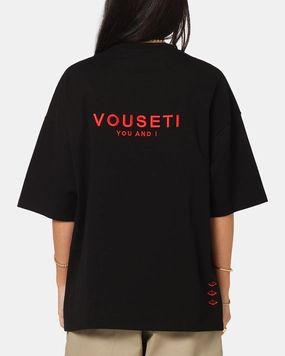 Outdoor Leisure Look Reversible Design Concept Vouseti Vouseti OG T-Shirt Black