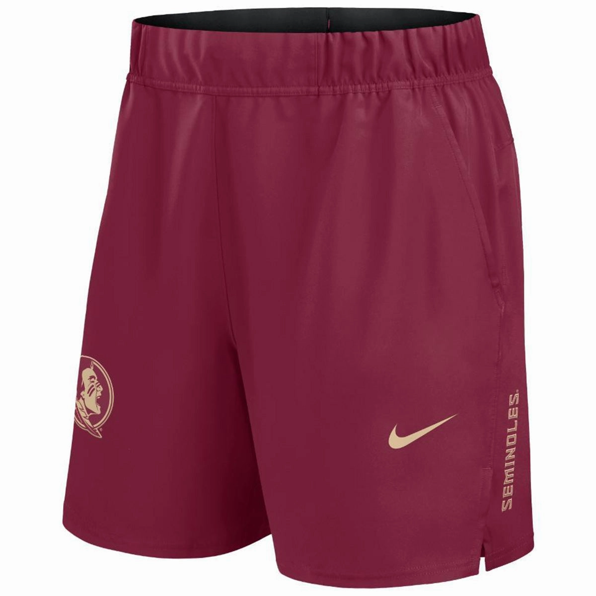 Nike Men's Seminole Logo Victory Woven Short - Garnet Outdoor Use