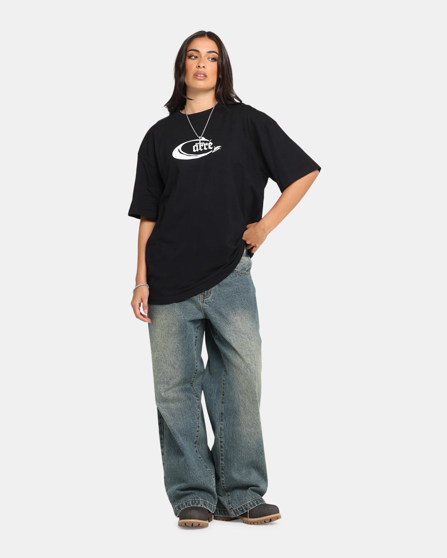 Ultra Soft Blend Carre Not Finished T-Shirt Black