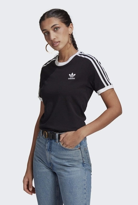 Adidas Classics 3-Stripes Womens Tee spring fashion