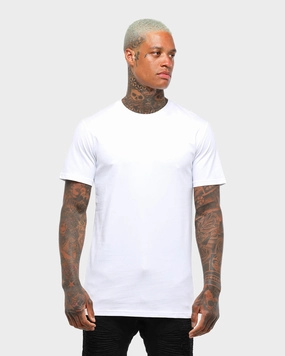 AS Colour Plain Staple T-Shirt White Active Layer Ultra Soft Blend