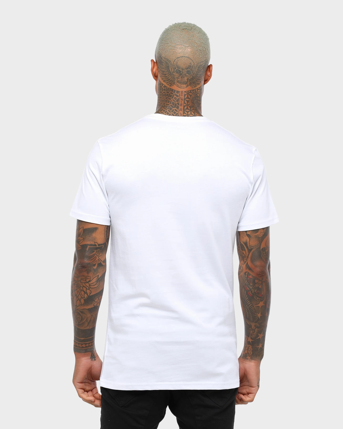 Organic Cotton Construction AS Colour Plain Staple T-Shirt White