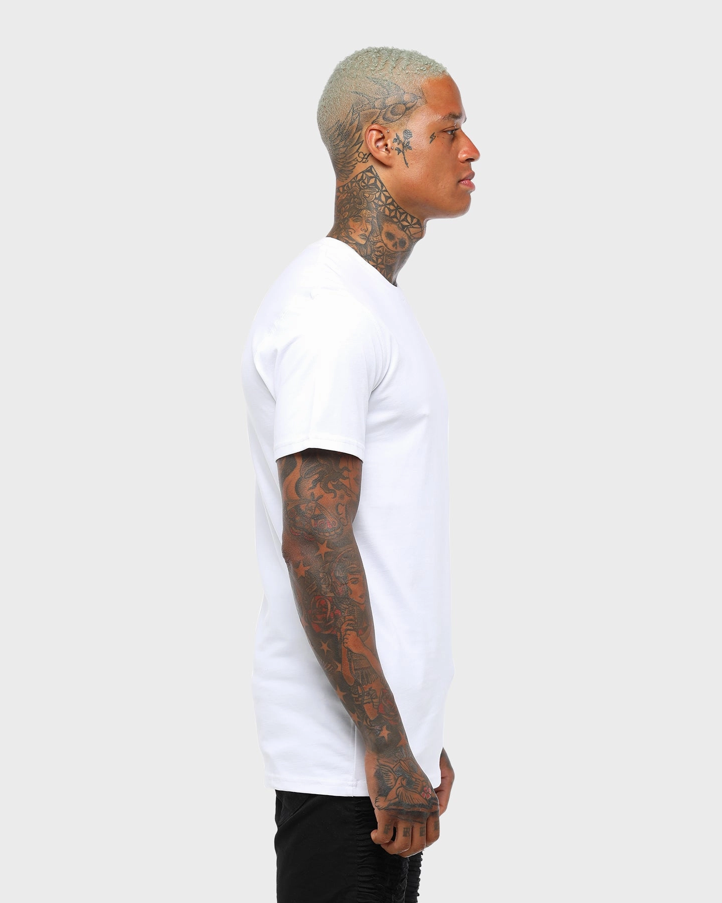 AS Colour Plain Staple T-Shirt White Hydrophobic coating Basic Layer