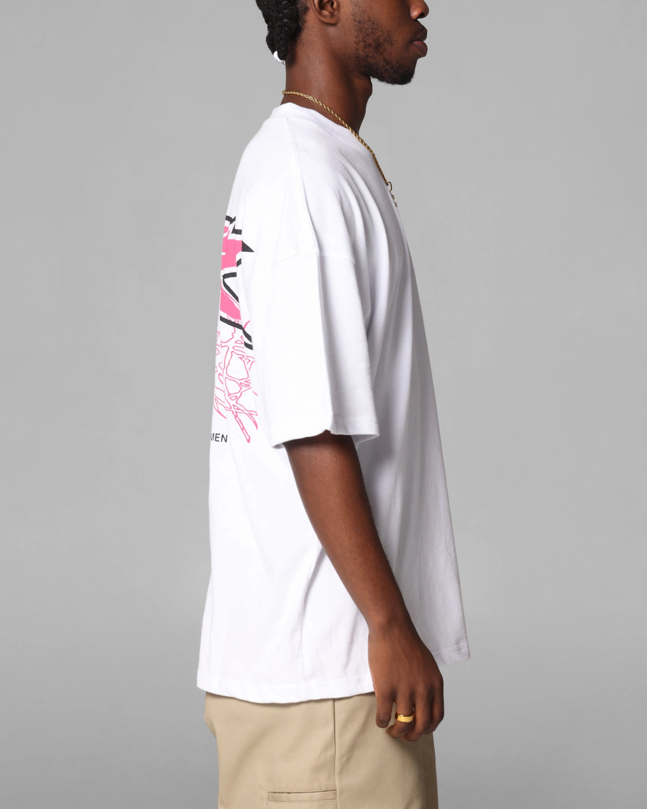 Loiter Runway T-Shirt White Valentine's Day