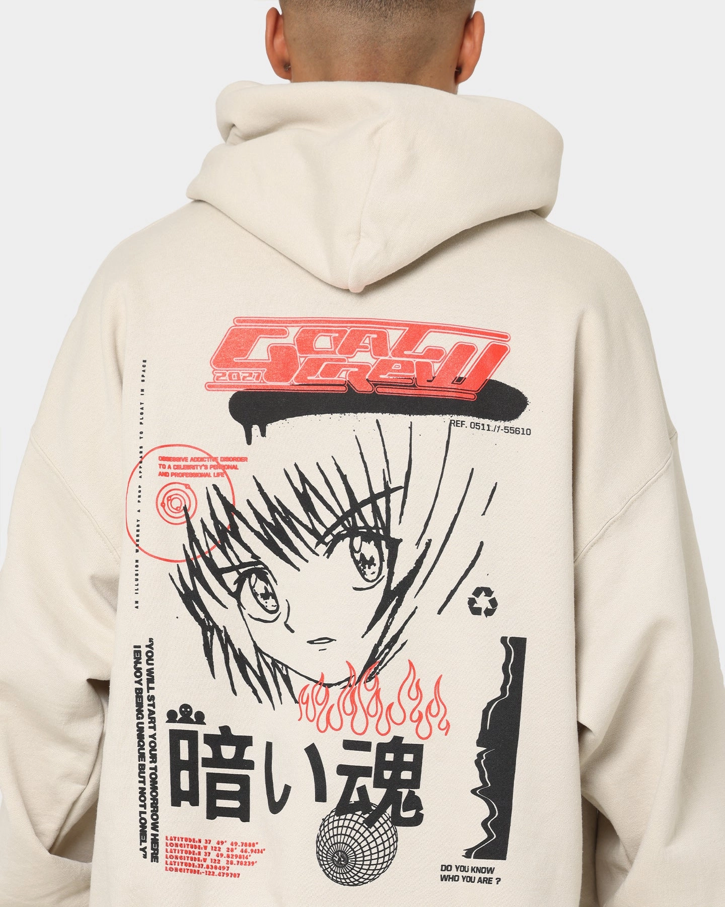 Goat Crew Sapporo Hoodie Sand Soft Shell Material