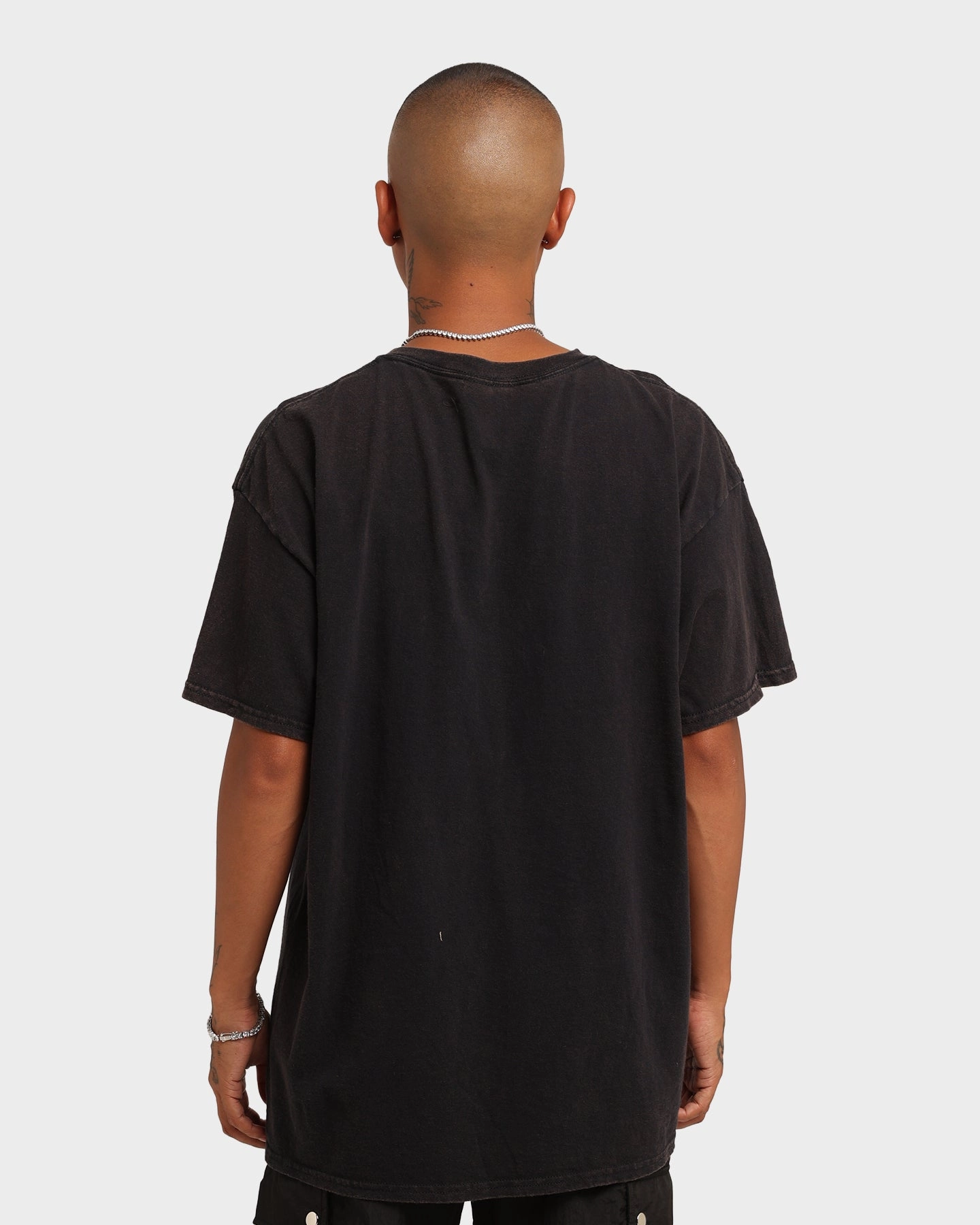 Hypoallergenic fabric Goat Crew Windy City Vintage T-Shirt Black Wash