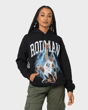 Fearlessness Glasses Rodman Brand Rodman Glow Dunk Hoodie Black