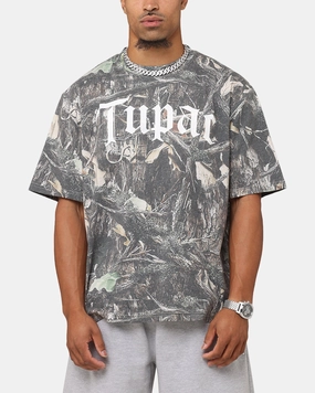 Minimalist Wear Active Fashion Tupac Realtree T-Shirt Camo