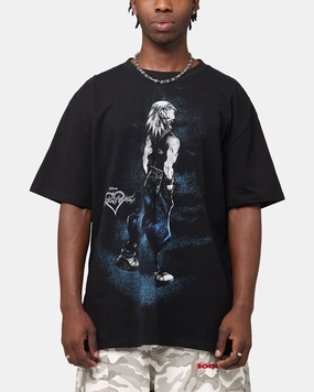 Goat Crew Disney Kingdom Hearts Riku Heavyweight T-Shirt Black Beach Wear