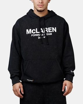 Unstructured Shoulder Cut Modern Outerwear New Era X Mclaren Hoodie Black