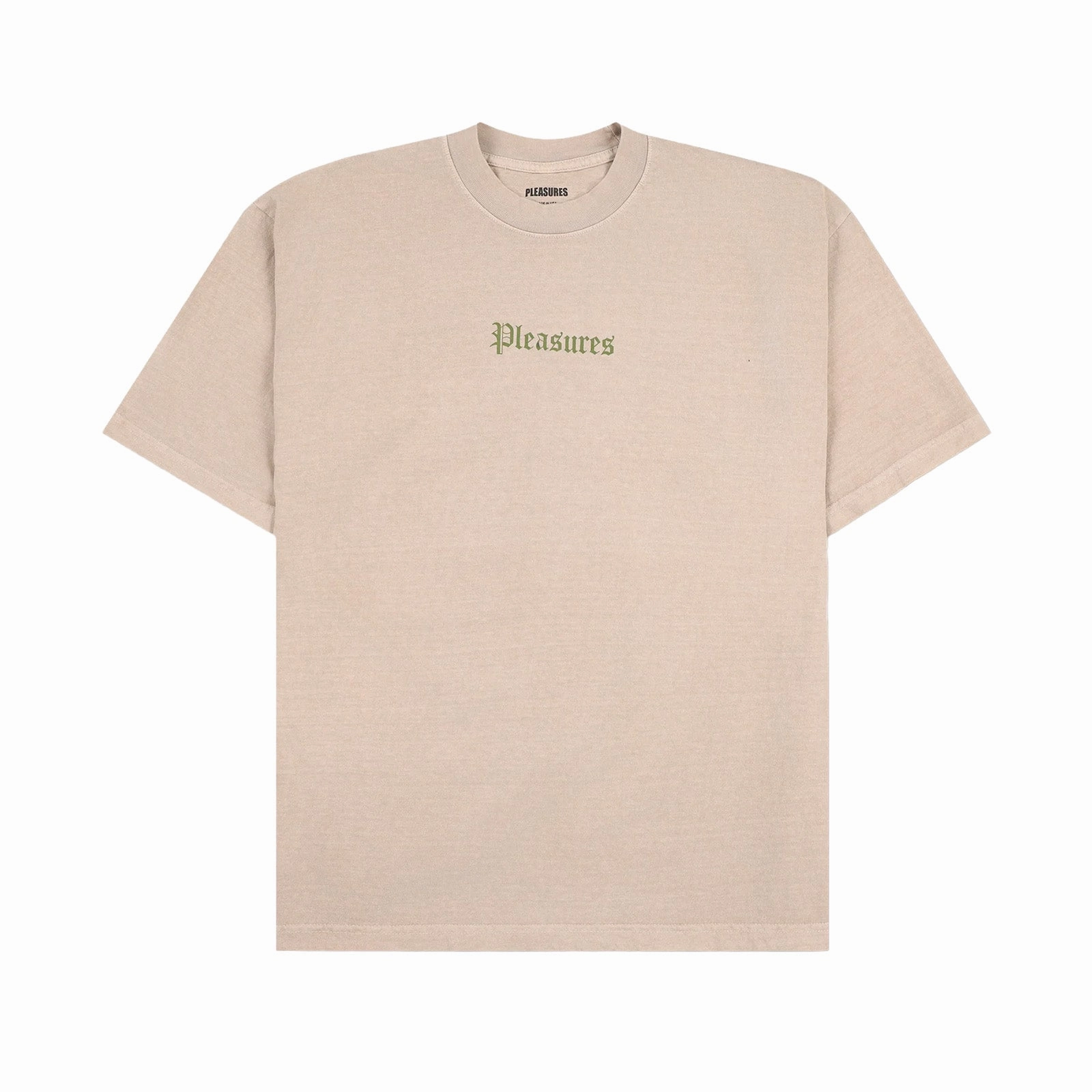 Pleasures Burn Again T Shirt 'Mushroom' Retro nostalgia Drop Shoulder Cut