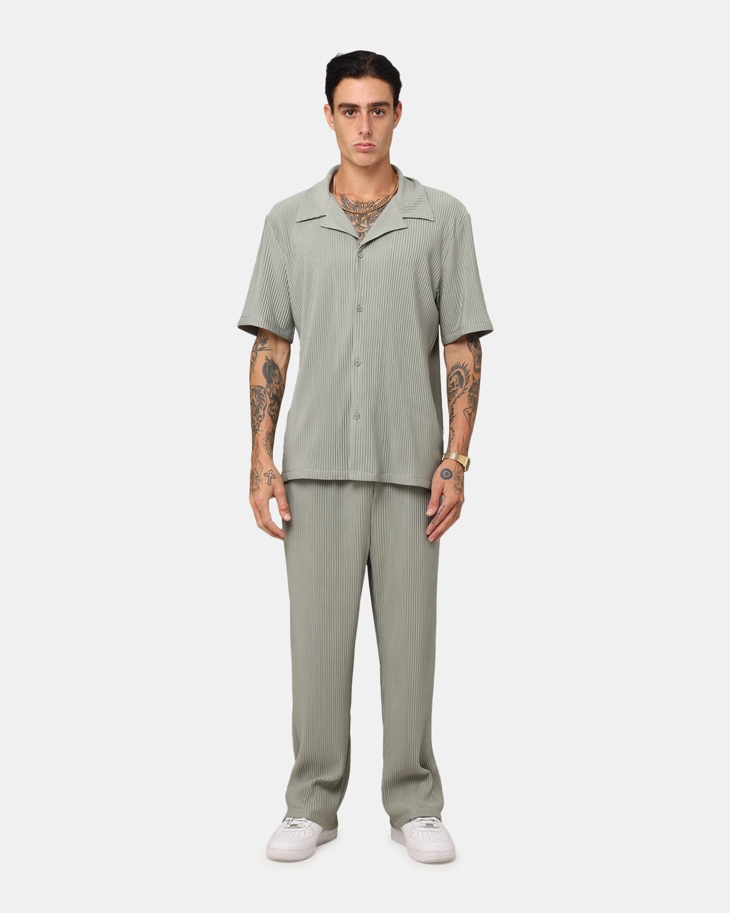 LightweightDesign XXIII Pleated Pants Olive