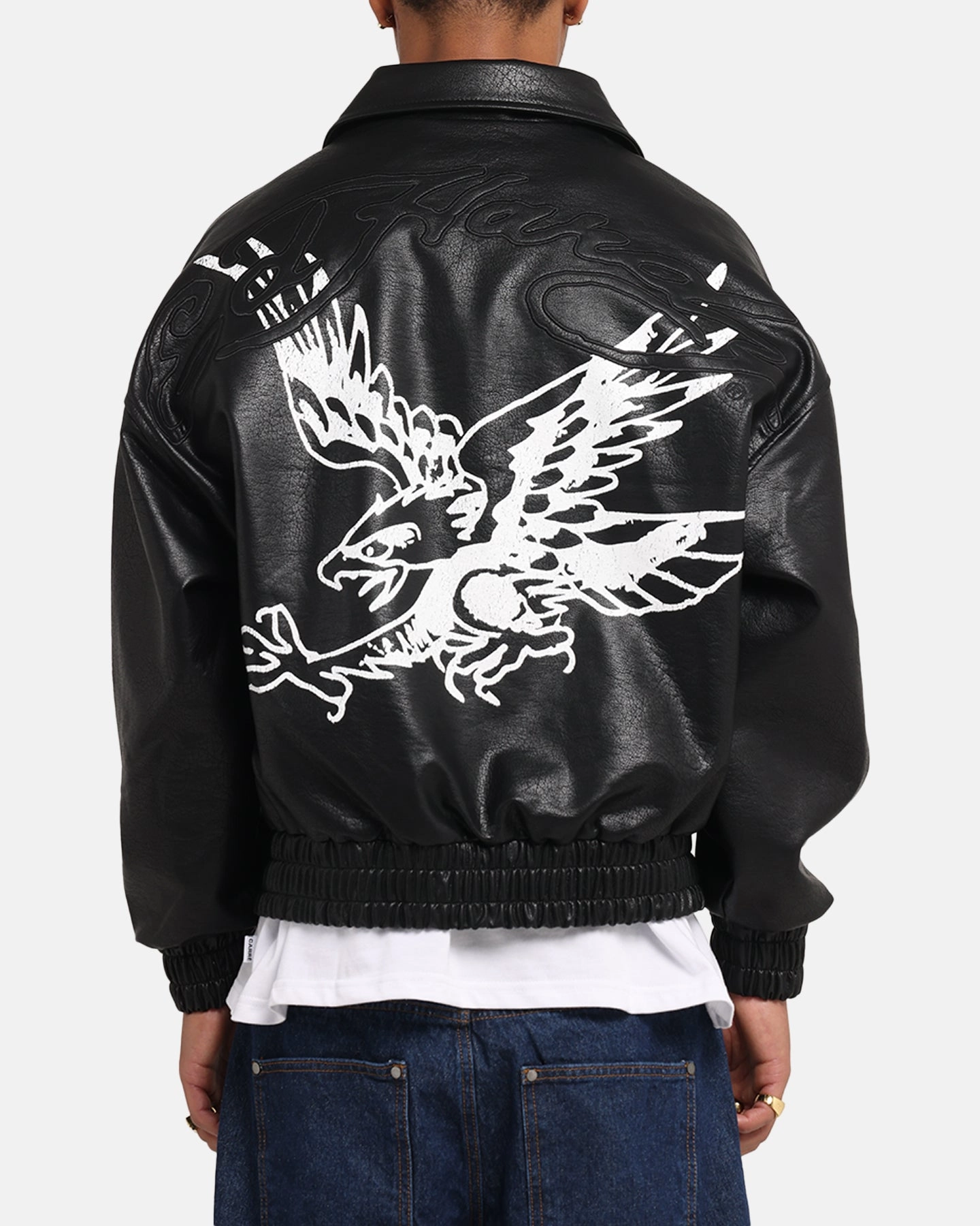 Mother's Day Outdoor Use Ed Hardy Eagle Jacket Black