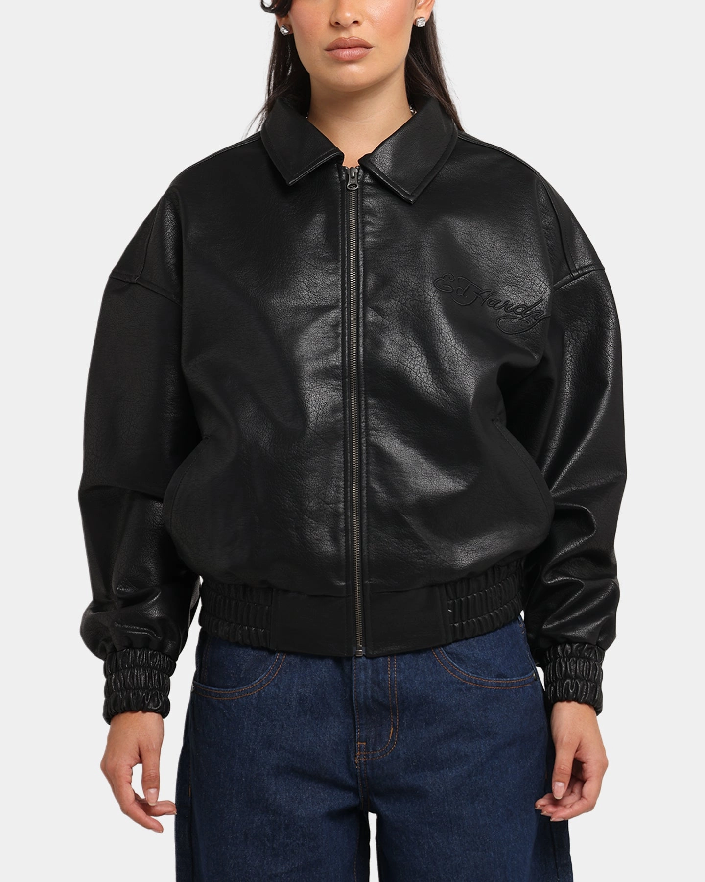 Fashion Week Ed Hardy Eagle Jacket Black