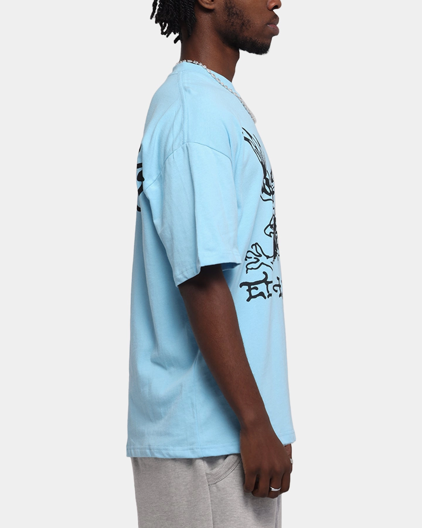 Sustainable Material Blend Ed Hardy Eagle T-Shirt Blue