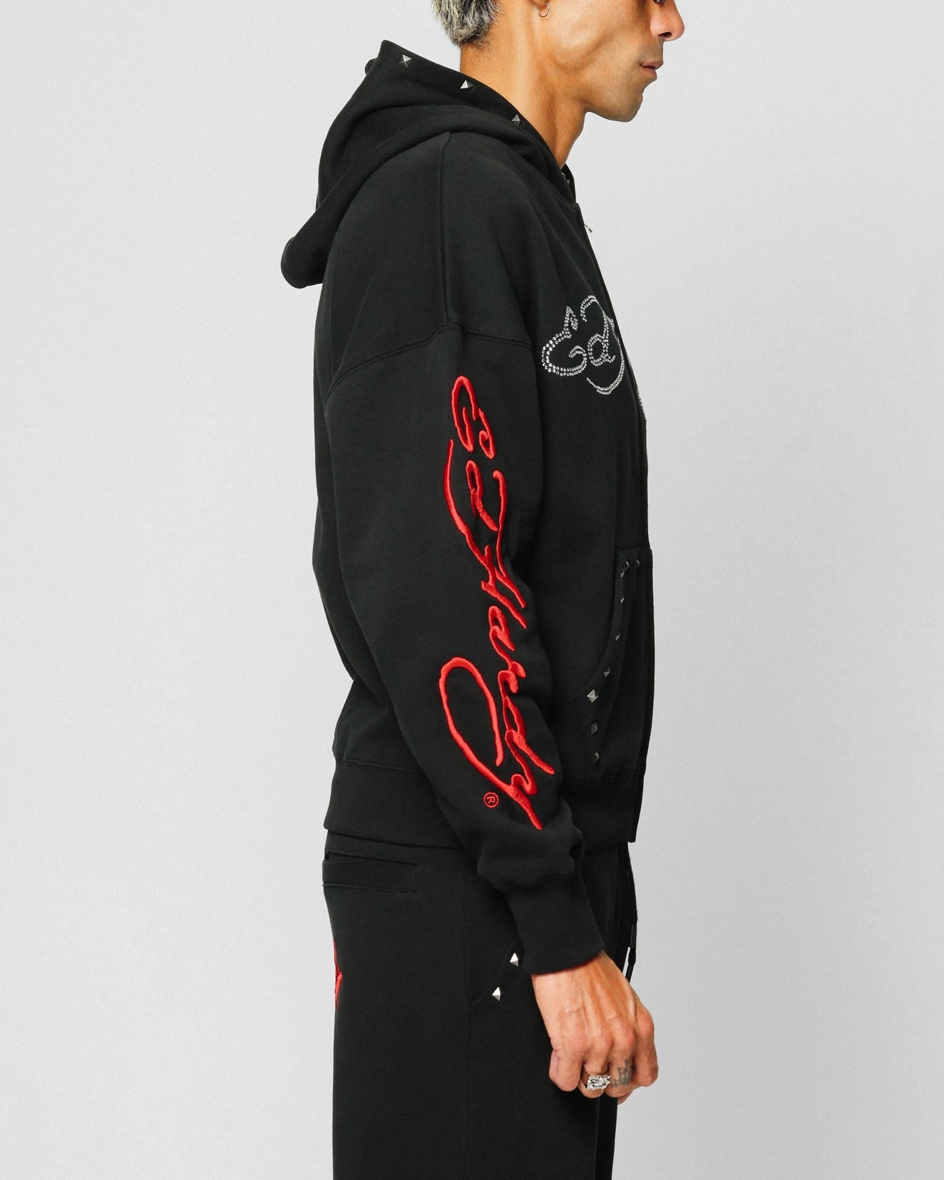 Ed Hardy Ed Hardy Hoodie Black round shape Stay Lightness