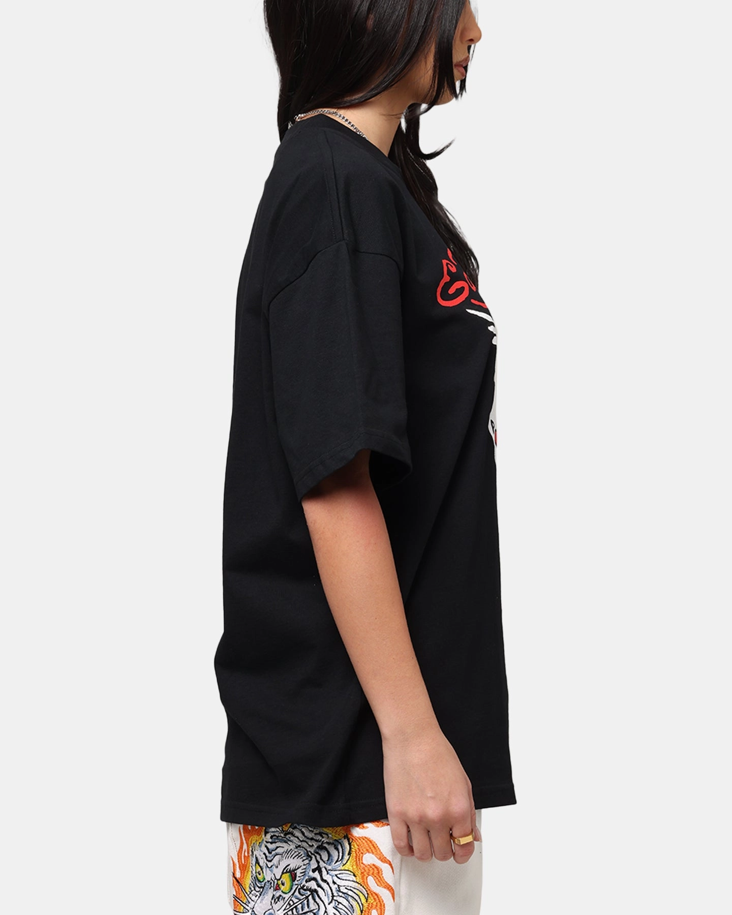 Ed Hardy Lost Luck T-Shirt Black semi-formal style