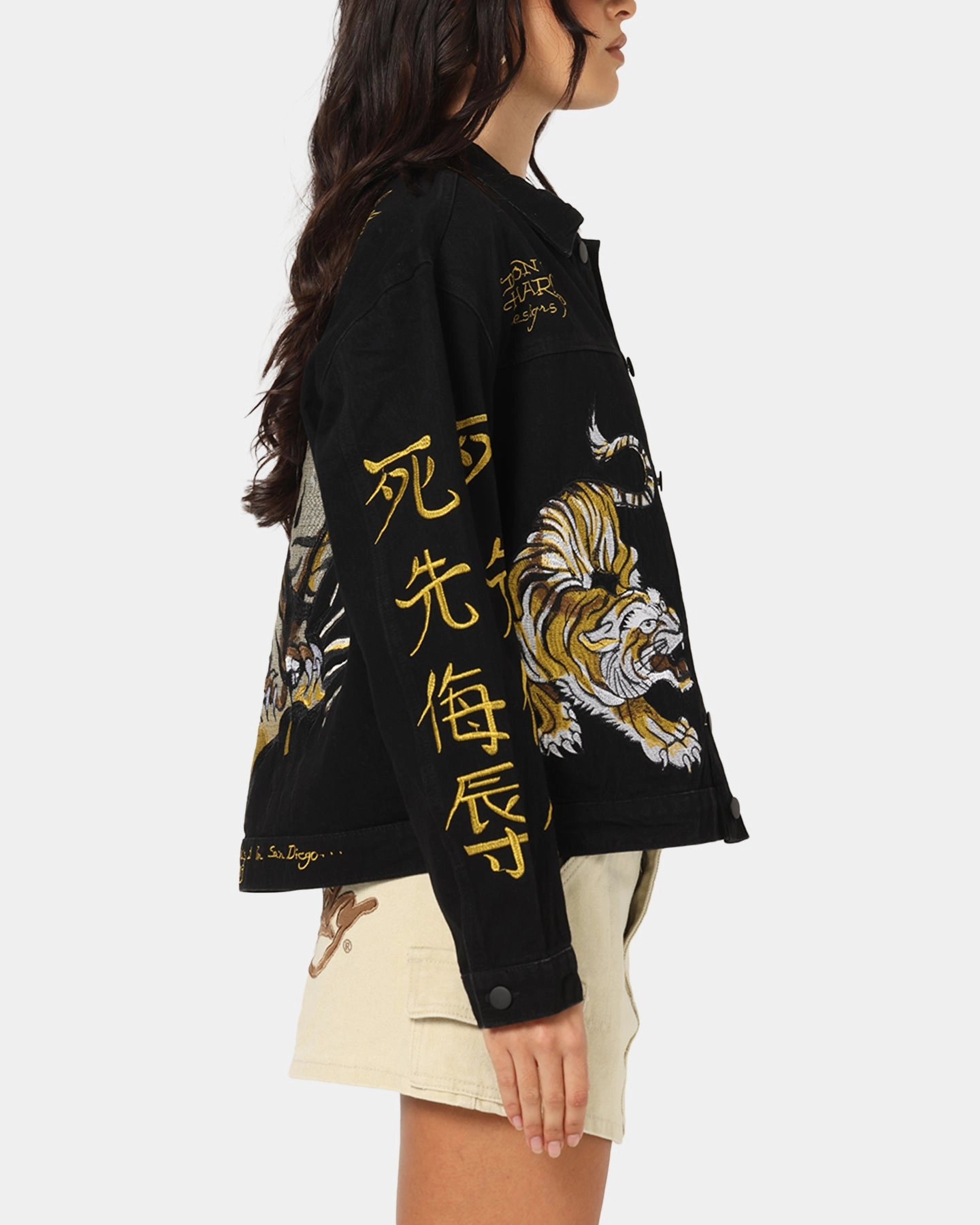 Storm Resistant Closure Ed Hardy Never Again Jacket Black