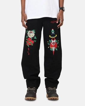 Ed Hardy Once Wounded Jeans Black On The Go Match With All