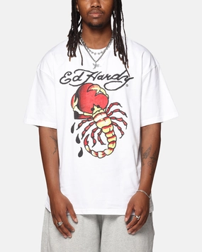 Trendy Apparel Ed Hardy Scorpion T-Shirt White