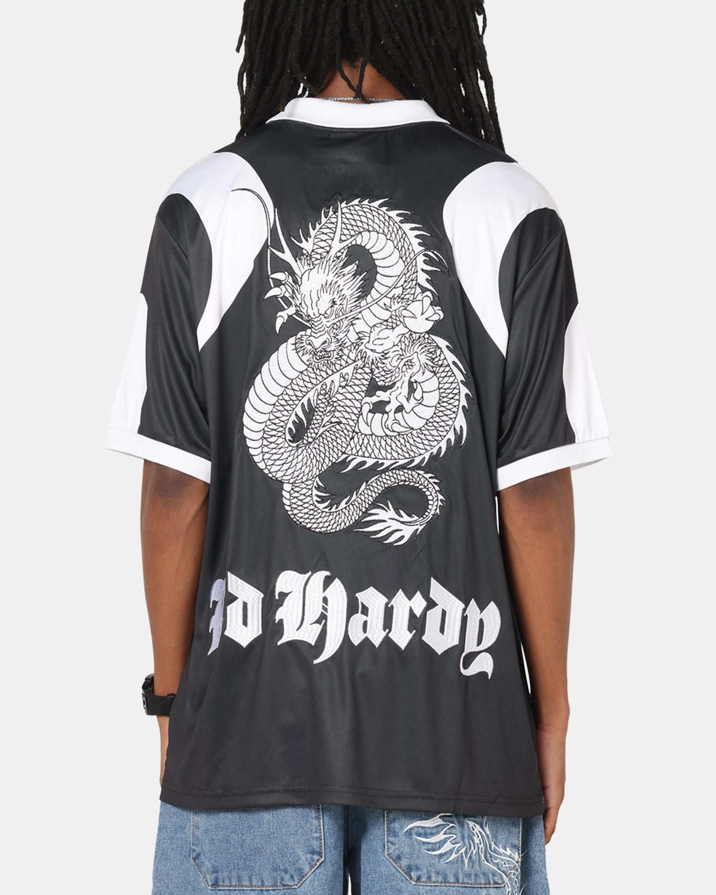 Performance Fit Ed Hardy Shinjuku Jersey Black