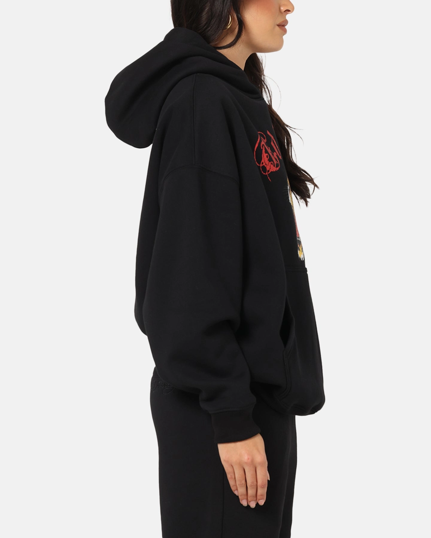 Ed Hardy Tiger Wrath Hoodie Black Endorse