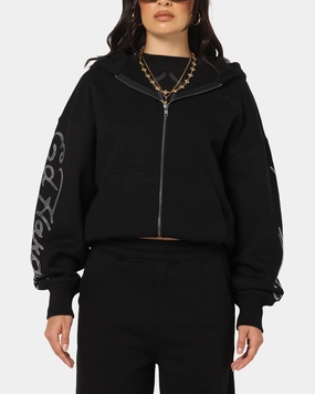 Unveil Ed Hardy Trinity Zip Hoodie Black