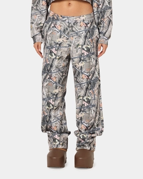 HypoallergenicMaterial Ed Hardy Women's Camouflage Trackpants Real Tree Camo