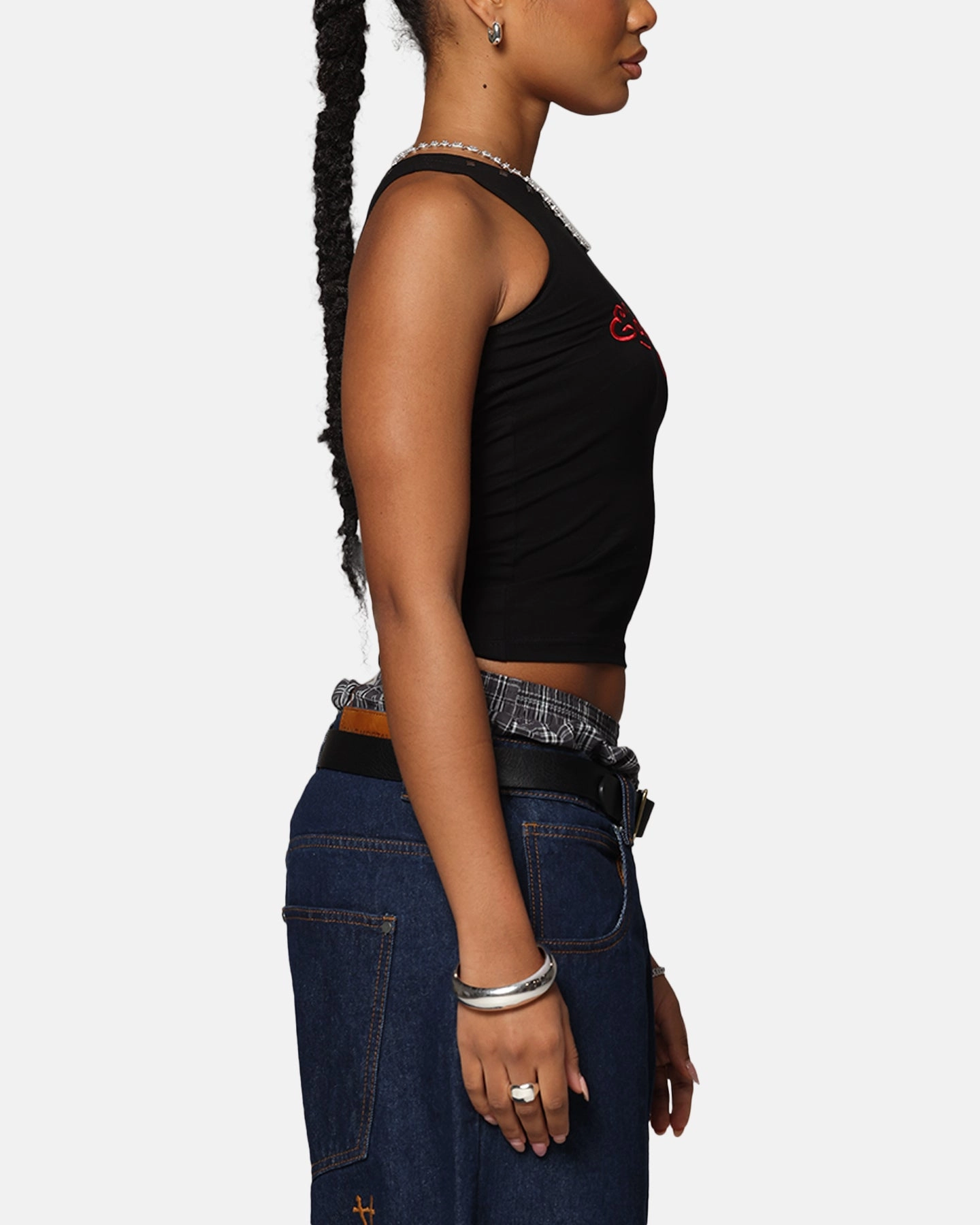high - temperature environment Ed Hardy Women's Electric Tank Black