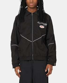 Durable Outerwear Ed Hardy Zip Track Jacket Black