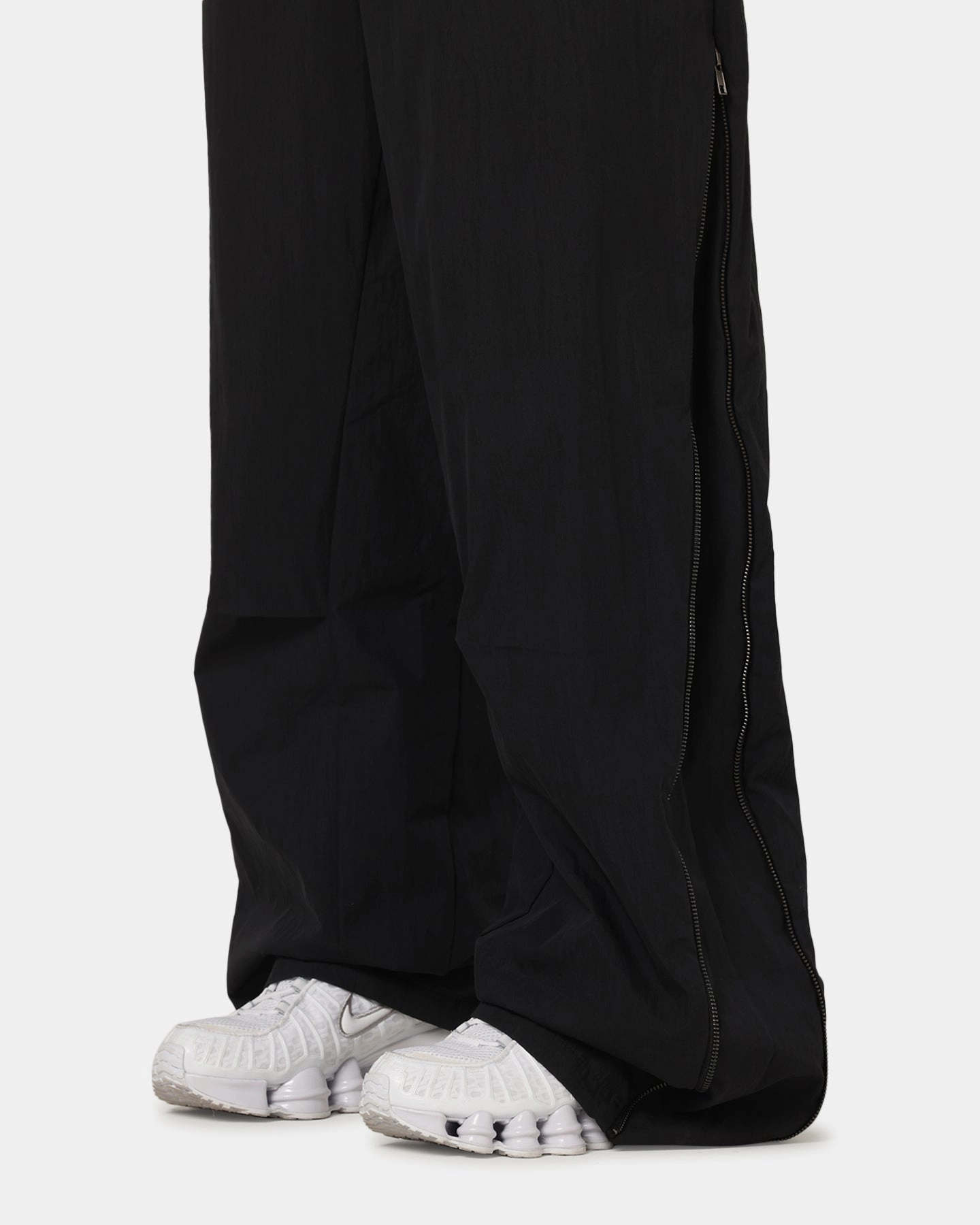 Everyday Must-have Travel Fit Ed Hardy Zip Track Pants Black