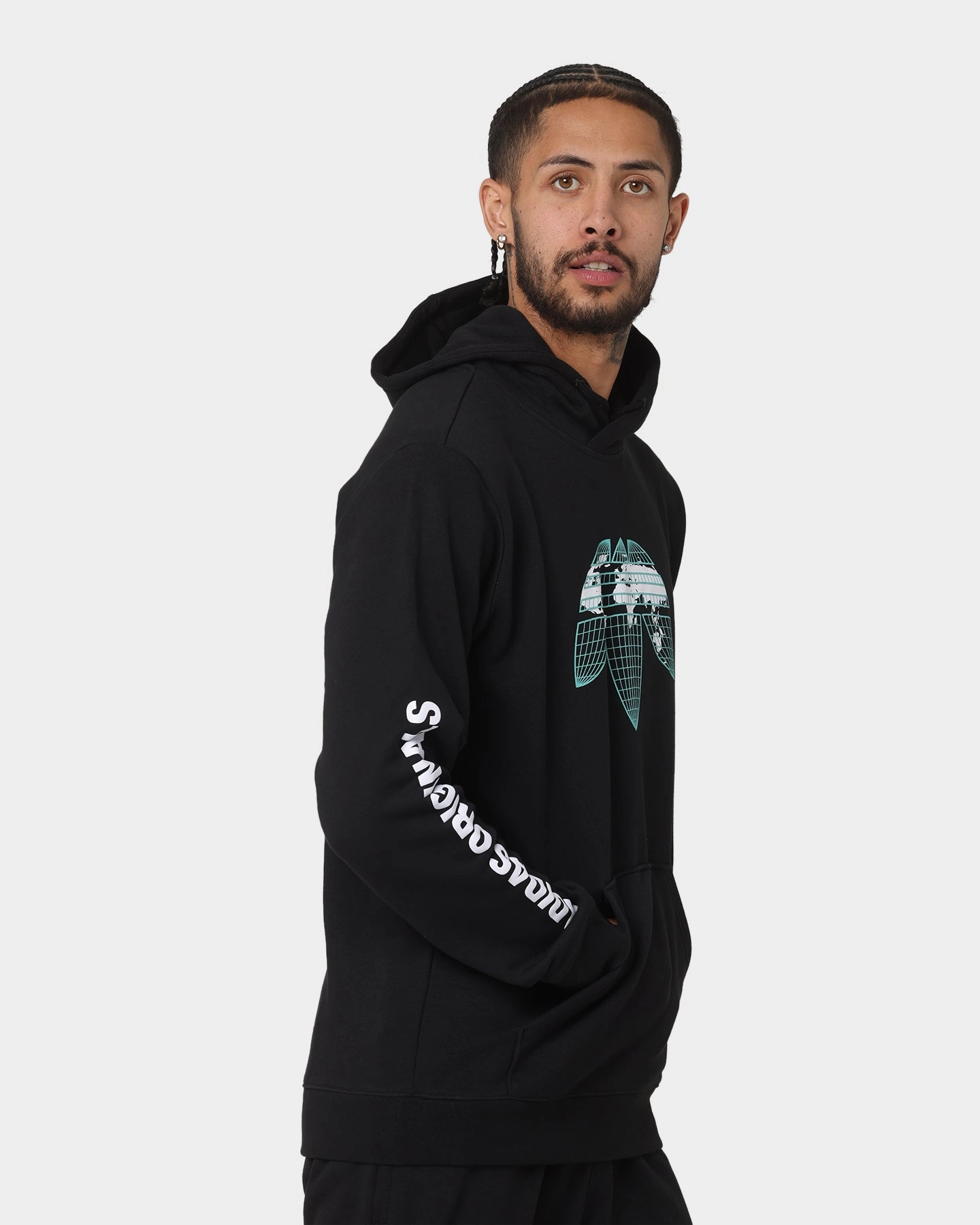 Adidas Graphics United Hoodie Black Quick Fit