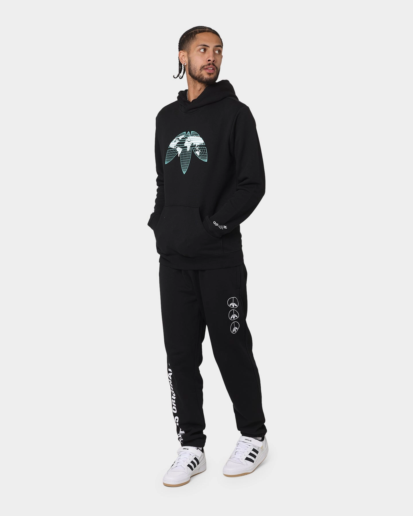 Adidas Graphics United Hoodie Black Seasonal Wear Reservation