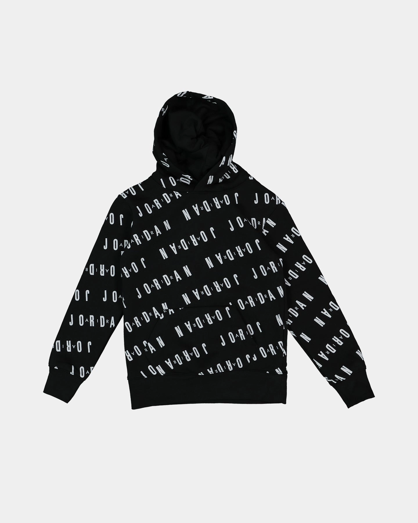 day Magnetism Jordan Kids' Essential AOP Pullover Hoodie Black