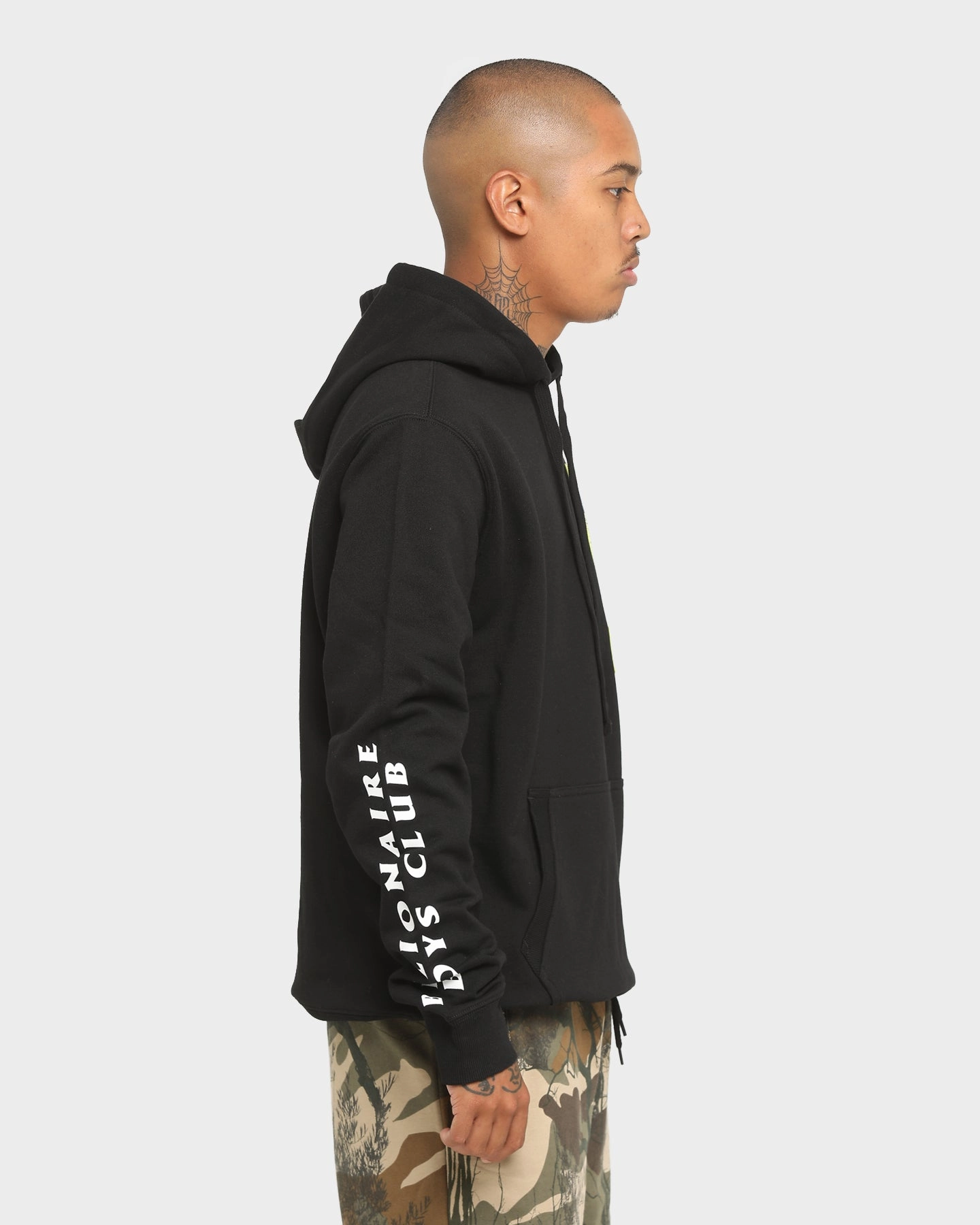 suitable for individual sports Billionaire Boys Club BB Letters Hoodie Black