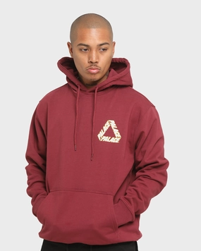 Palace P3 Team Hoodie Wine casual lunch