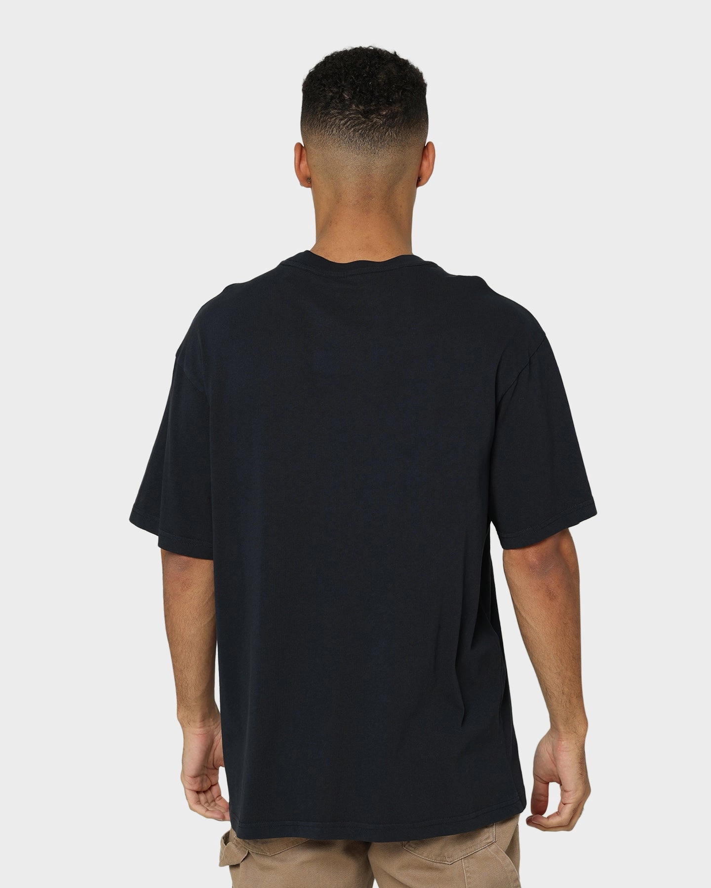 Mitchell & Ness Chicago Bulls XL Arch Vintage T-Shirt Faded Black StretchFabric